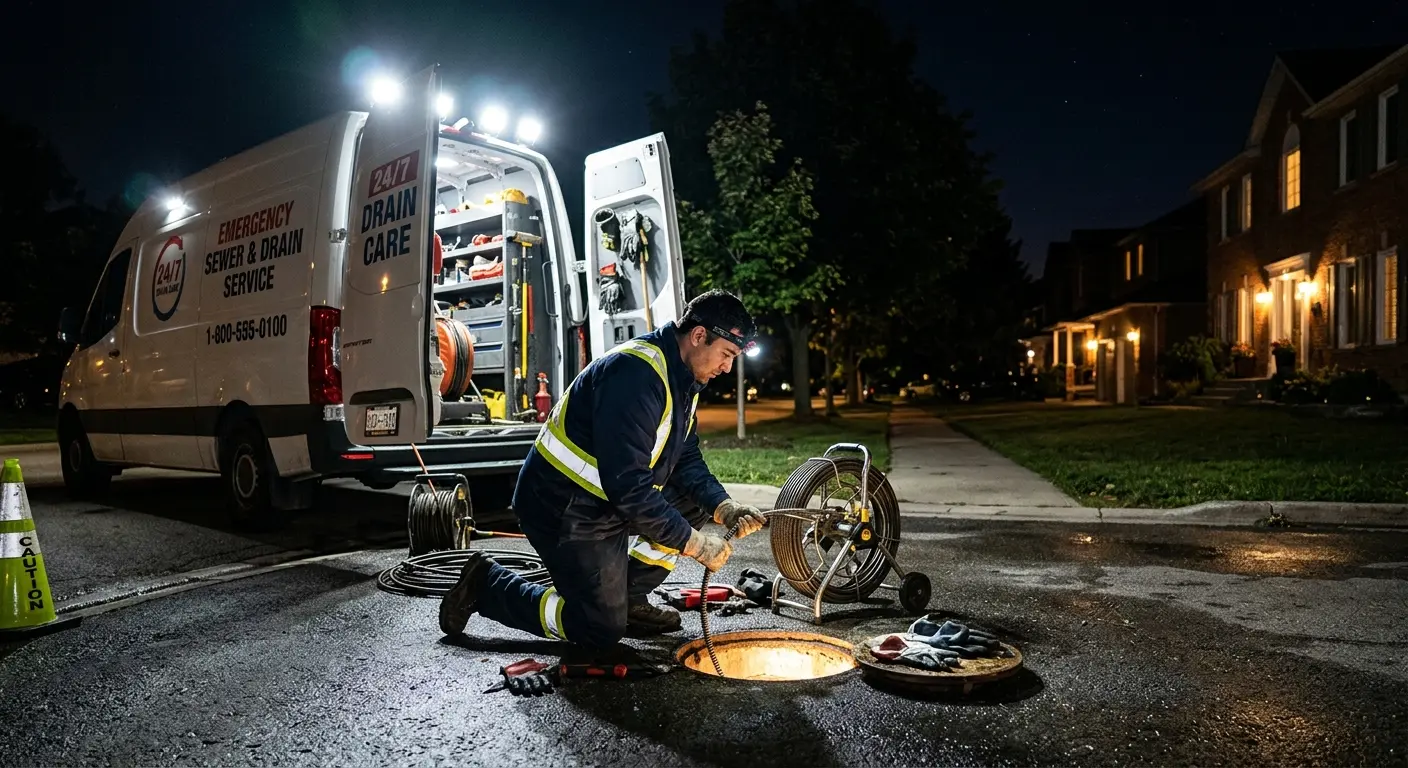 Sewer Line Cleaning in Dover, PA